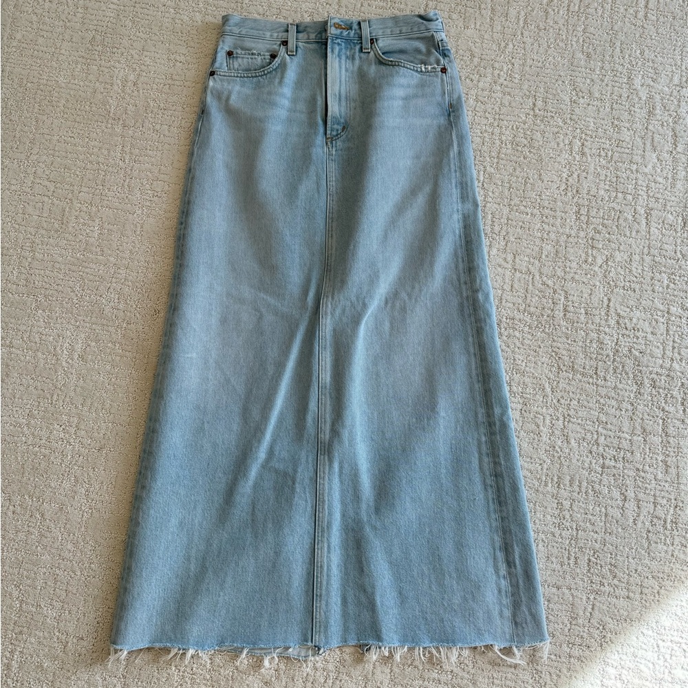 AGOLDE Denim Maxi Skirt